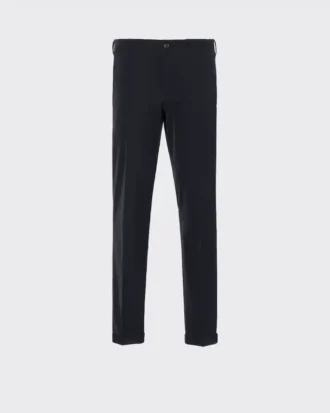 Pantalones de tejido técnico ligeramente elástico Pantalones de tejido técnico ligeramente elástico