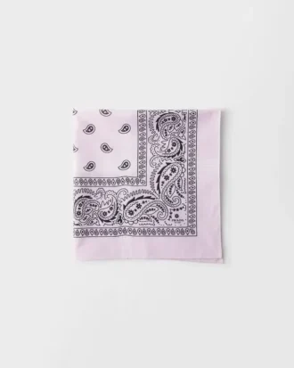 Pañuelo de algodón estampado 65 Pañuelo de algodón estampado 65