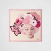 Pañuelo de sarga de seda estampado 55 Pañuelo de sarga de seda estampado 55