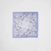 Pañuelo de sarga de seda estampado 90 Pañuelo de sarga de seda estampado 90
