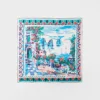 Pañuelo de sarga de seda estampado 90 Pañuelo de sarga de seda estampado 90