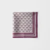 Pañuelo de seda jacquard 55 Pañuelo de seda jacquard 55