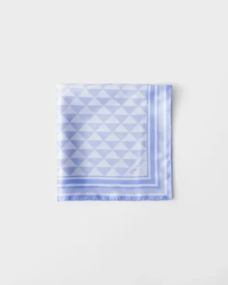 Pañuelo de seda jacquard 55 Pañuelo de seda jacquard 55