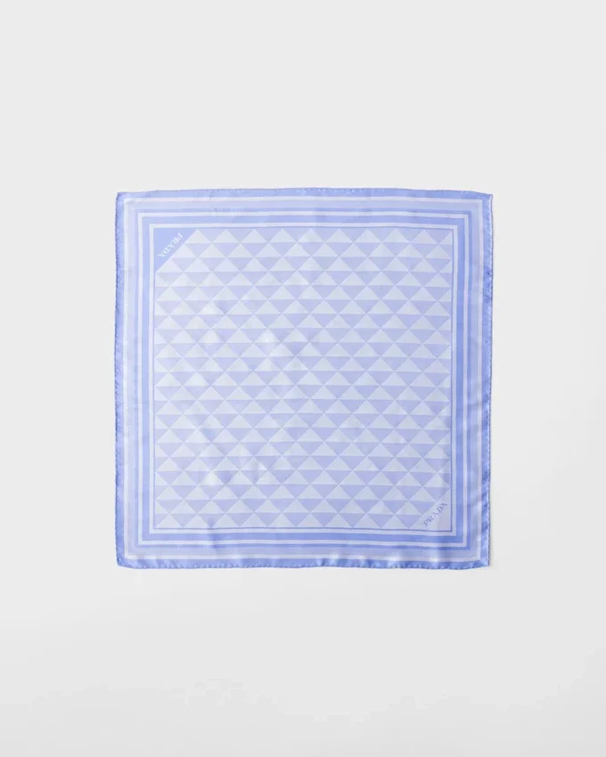 Pañuelo de seda jacquard 55 Pañuelo de seda jacquard 55