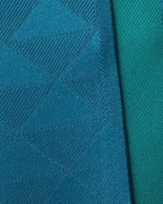 Pañuelo estrecho de sarga de seda estampado