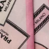 Pañuelo estrecho de sarga de seda estampado Pañuelo estrecho de sarga de seda estampado