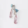 Pendientes colgantes Couleur Vivante: oro blanco con aguamarina, morganitas y diamantes Pendientes colgantes Couleur Vivante: oro blanco con aguamarina, morganitas y diamantes