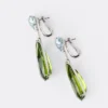 Pendientes colgantes Couleur Vivante – Oro blanco con aguamarina, peridoto y diamantes Pendientes colgantes Couleur Vivante – Oro blanco con aguamarina, peridoto y diamantes