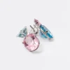 Pendientes colgantes Couleur Vivante – Oro blanco con morganita y aguamarina Pendientes colgantes Couleur Vivante – Oro blanco con morganita y aguamarina