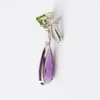 Pendientes colgantes Couleur Vivante – Oro blanco con peridoto, amatista y diamantes Pendientes colgantes Couleur Vivante – Oro blanco con peridoto, amatista y diamantes