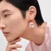 Pendientes colgantes Couleur Vivante – Oro rosa con morganita y citrino Pendientes colgantes Couleur Vivante – Oro rosa con morganita y citrino