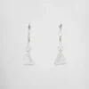 Pendientes colgantes Prada Symbole Pendientes colgantes Prada Symbole