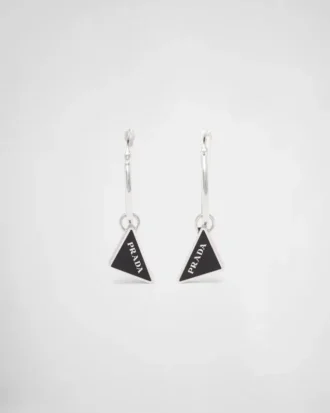 Pendientes colgantes Prada Symbole Pendientes colgantes Prada Symbole
