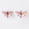 Pendientes de botón Couleur Vivante – Oro rosa con morganita Pendientes de botón Couleur Vivante – Oro rosa con morganita