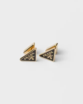 Pendientes de metal esmaltado