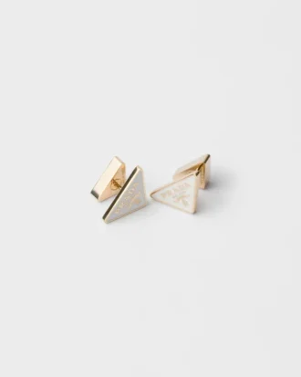 Pendientes de metal esmaltado