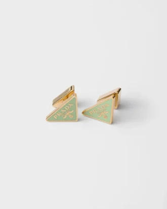 Pendientes de metal esmaltado