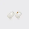 Pendientes de plata con conchas Pendientes de plata con conchas
