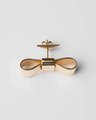 Pendientes Eternal Gold Bow – Oro amarillo