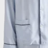 Pijama de sarga de seda Pijama de sarga de seda