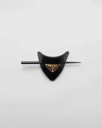 Pinza para el pelo de piel