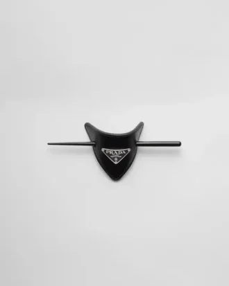 Pinza para el pelo de piel