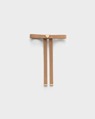 Pinza para el pelo de piel