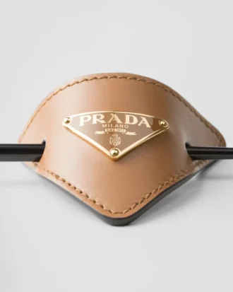 Pinza para el pelo de piel