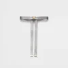 Pinza para el pelo de piel napa Pinza para el pelo de piel napa