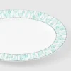 Plato de porcelana mediano – Verde Viena