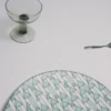 Plato de porcelana – Verde Viena Plato de porcelana – Verde Viena