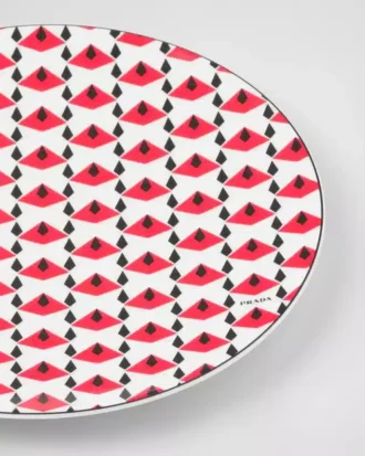Plato de porcelana – Vienna Red