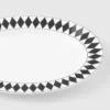 Plato de servir mediano de porcelana – Tablero de ajedrez Plato de servir mediano de porcelana – Tablero de ajedrez