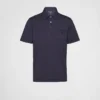 Polo de algodón de manga corta