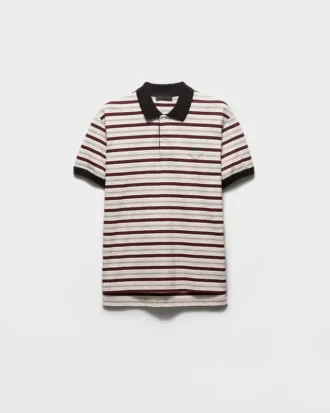Polo de algodón de manga corta