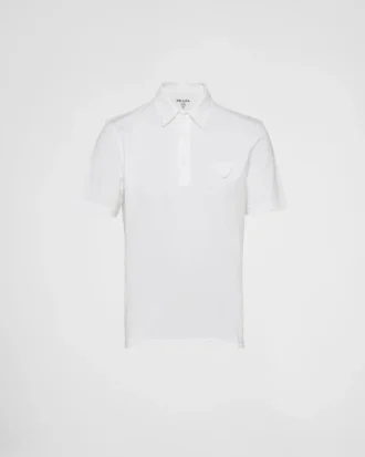 Polo de algodón de manga corta