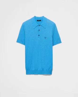 Polo de algodón de manga corta