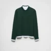 Polo de algodón de manga larga
