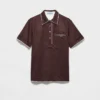 Polo de algodón Lisle Polo de algodón Lisle