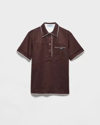 Polo de algodón Lisle Polo de algodón Lisle