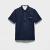 Polo de algodón Lisle Polo de algodón Lisle