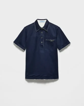 Polo de algodón Lisle Polo de algodón Lisle