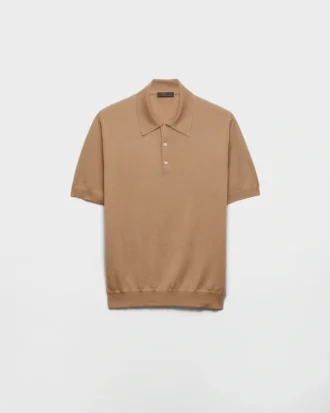 Polo de cachemira y seda