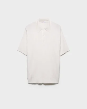 Polo de cachemira y seda