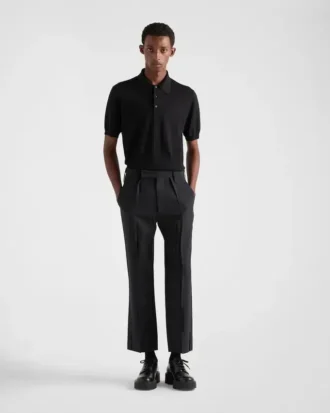 Polo de cachemira y seda