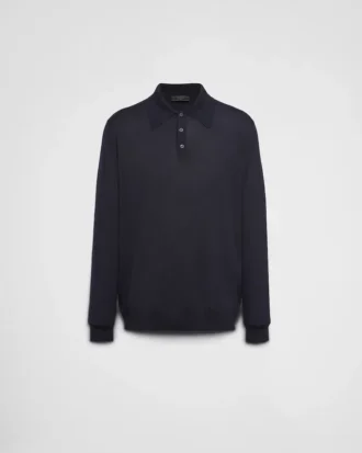 Polo de lana peinada
