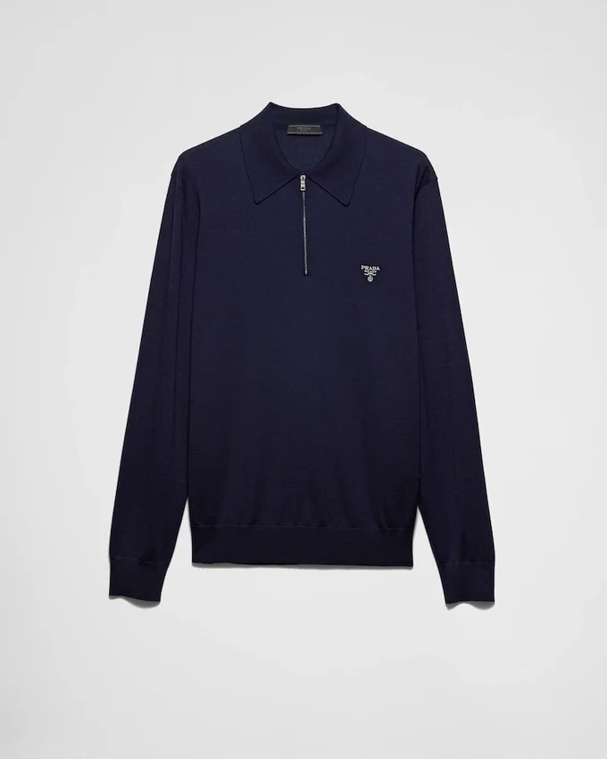 Polo de lana superfina Polo de lana superfina