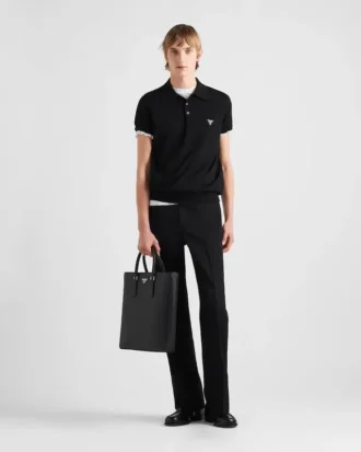 Polo de lana superfina