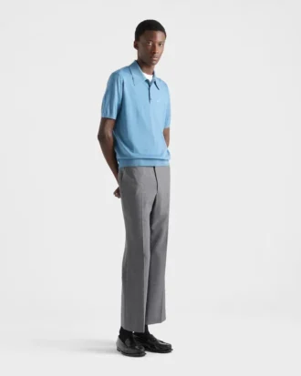 Polo de lana superfina