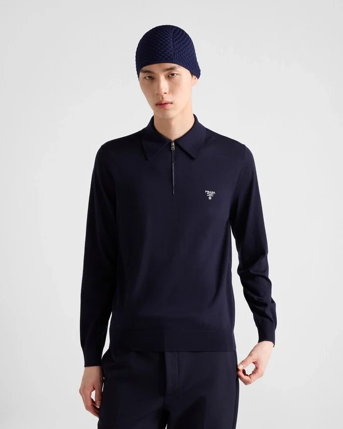Polo de lana superfina Polo de lana superfina